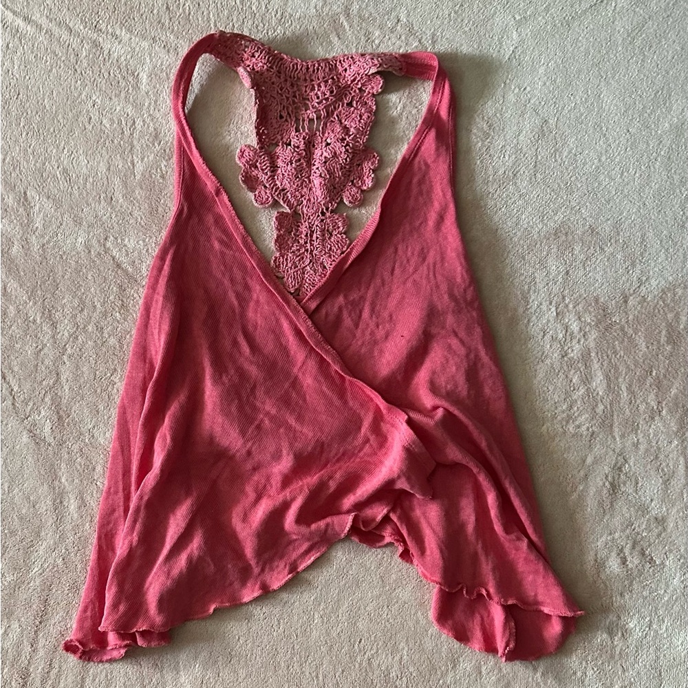 XOXO Coral Knit Vest